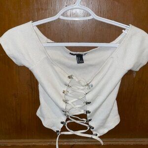 Forever 21 Tie CropTop